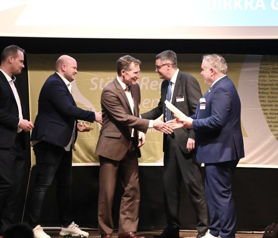 Bei der Verleihung des EIFEL Award Nachhaltigkeit, &copy; Eifel Tourismus GmbH