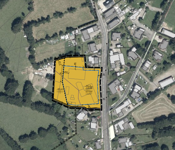 Ausschnitt aus einem Bebauungsplan, &copy; PE Becker GmbH