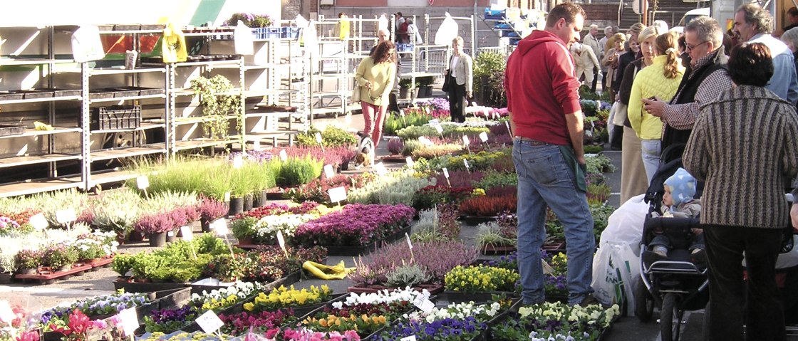 Der Wochenmarkt in Eupen, &copy; TI Eupen
