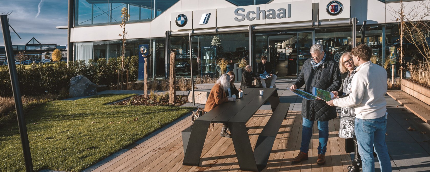 Planung Au&szlig;enanlage, &copy; Autohaus Schaal / Jan Malburg (Medienhaus Luxemburg)