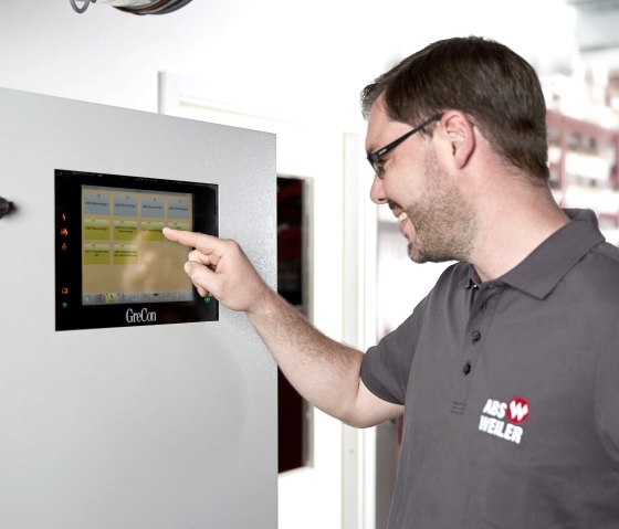 Bedienung Sicherheitsanlage, &copy; ABS-Weiler