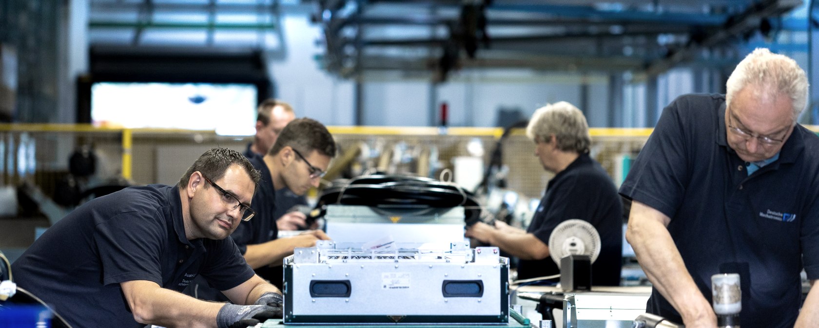 In der Montage, &copy; Deutsche Mechatronics GmbH