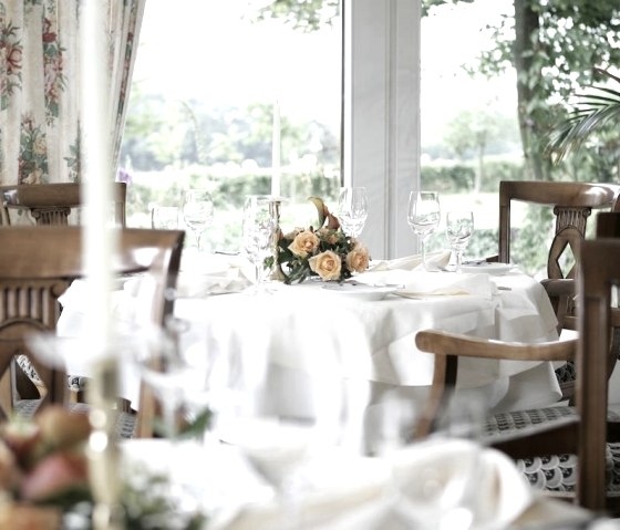 Der Landgasthof steht f&uuml;r gehobene K&uuml;che, &copy; Landgasthof Gut Marienbildchen