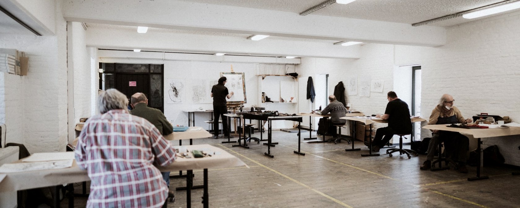 Kunstakademie Heimbach_Unterricht, &copy; Zukunftsinitiative Eifel (c) Lars May