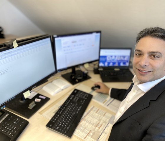 Der Banker Jann Es Sebti., &copy; Familie Es Sebti
