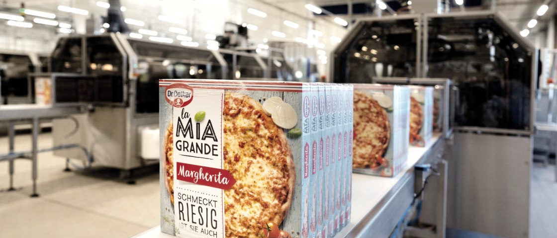 Dr. Oetker Pizzaproduktion, &copy; Dr. August Oetker Nahrungsmittel KG