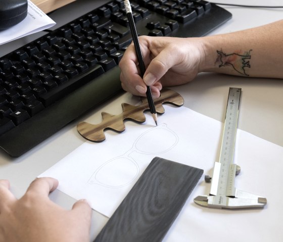 Ein Design entsteht, &copy; Melanie Fredel/Wollenweber hornline GmbH