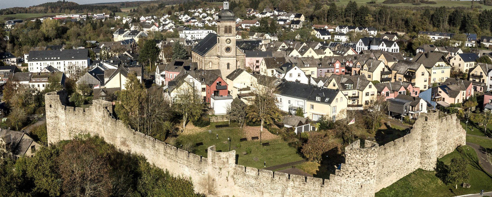 Hillesheim Stadtmauer, © Eifel Tourismus/Dominik Ketz