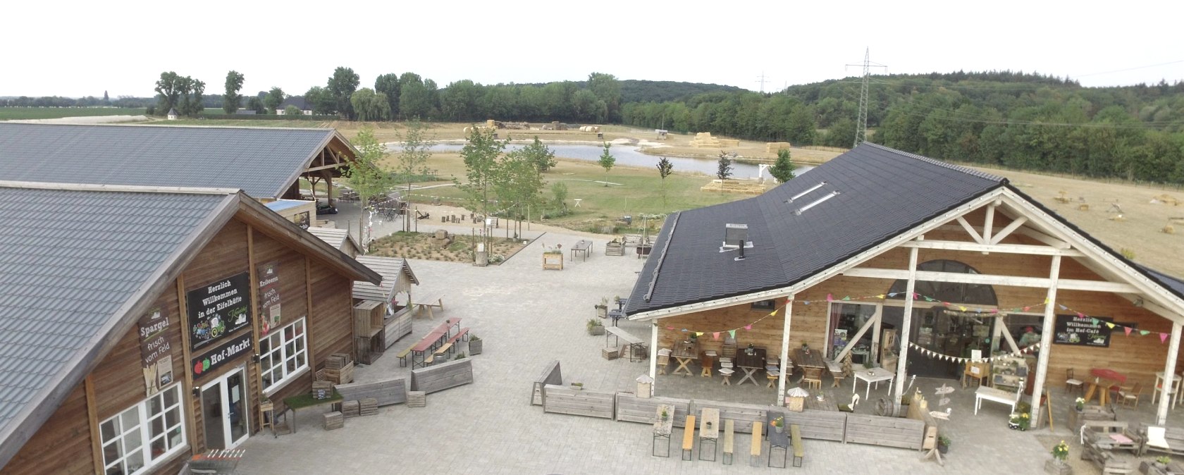 Luftbild, &copy; Krewelshof Eifel